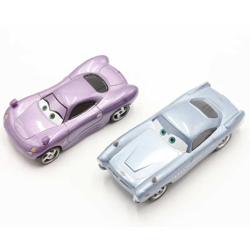 Disney Pixar машинки увлажняющим эффектом марки The Finn Mcmissile и Холли Shiftwell 1:55 весы литья
