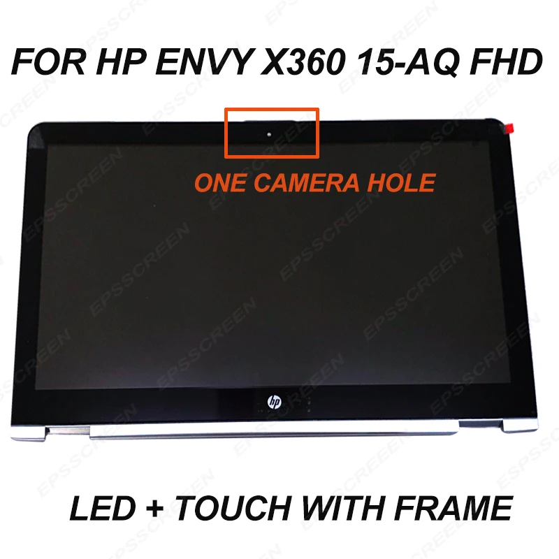ЖК экран с дигитайзером для HP ENVY x360 15 AQ 6 &quotFHD светодиодный сенсорный в сборе +