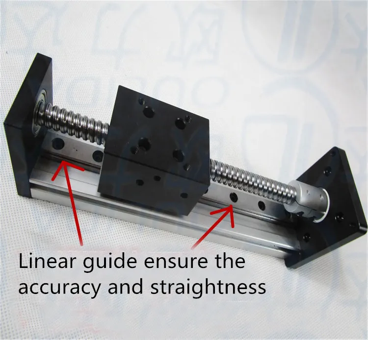 

Free shipping 2018 New 300mm-800mm stroke Stepper Motor Linear Rail Translation Stage For Machining Linear guide