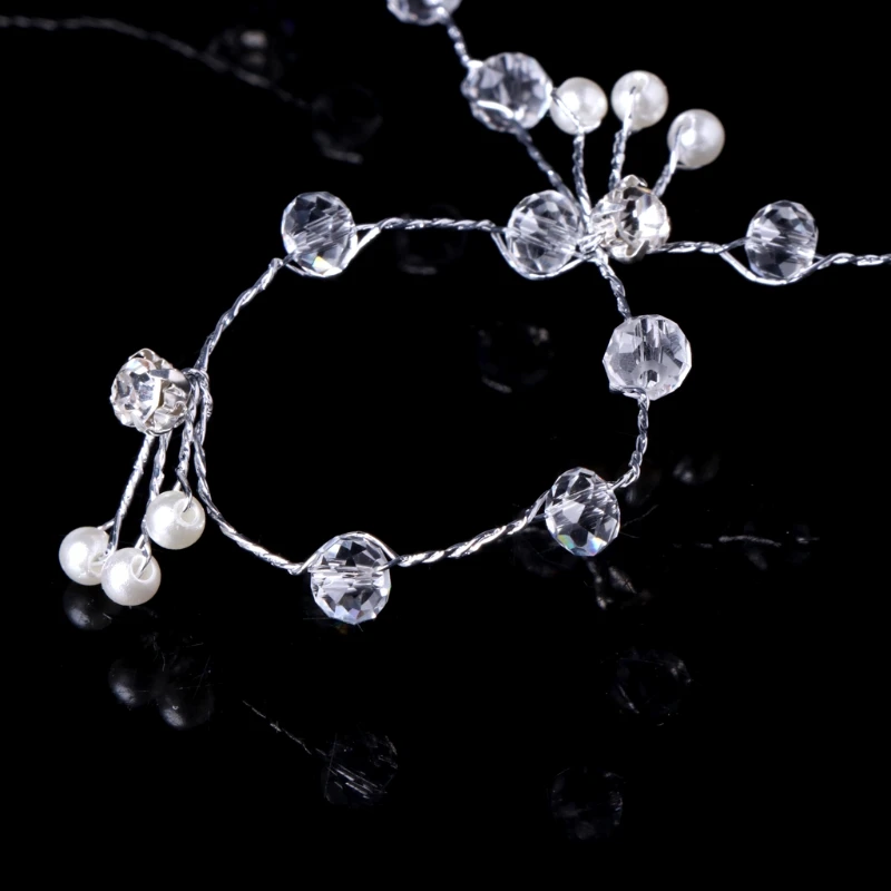 Женская тиара с искусственным жемчугом свадебный аксессуар для волос 2020 |