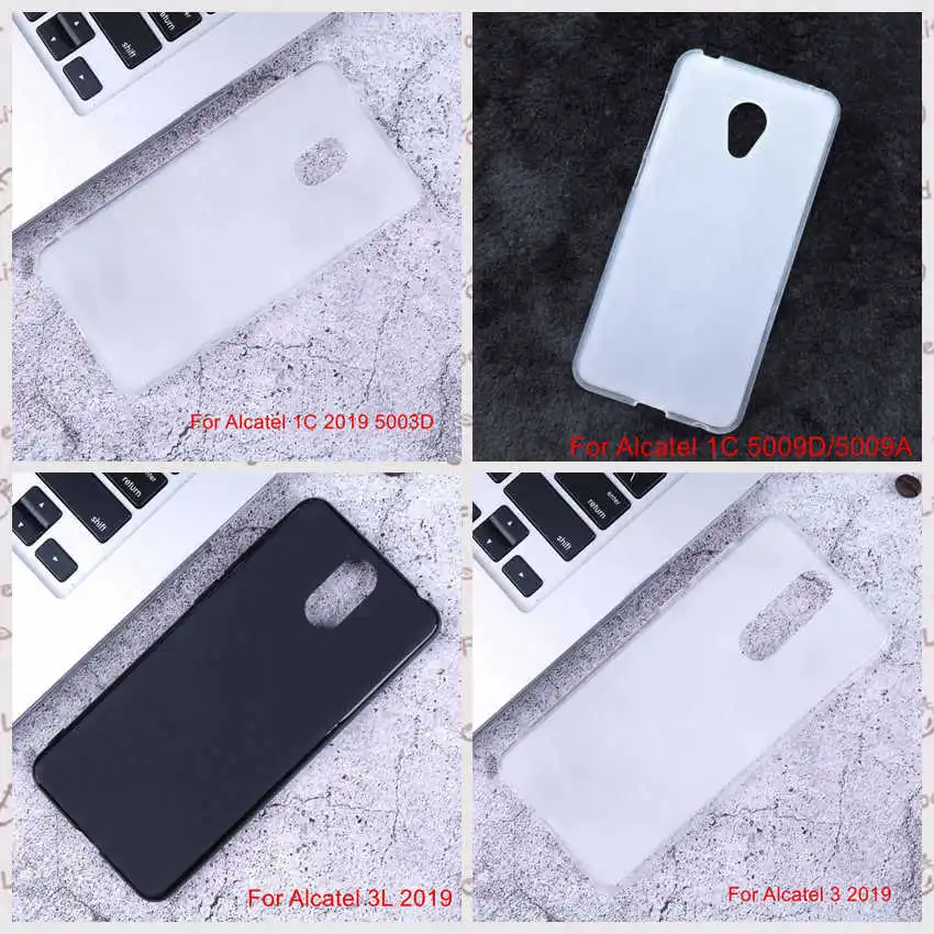 Чехол для Alcatel Работает с любым оператором 1 1C 1X1 S 3 3L 2019 мягкий силиконовый