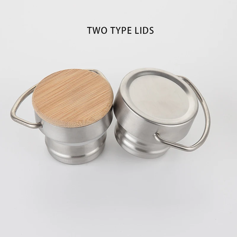 2018 New Brief Stainless Steel Water Bottles Single Floor Outdoor Sports Creative For Cycling Two Types Lids | Дом и сад