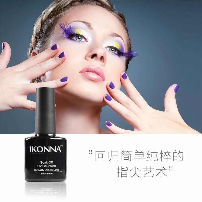 Ikonna #141 8 мл цвет красного вина лак для ногтей | Красота и здоровье