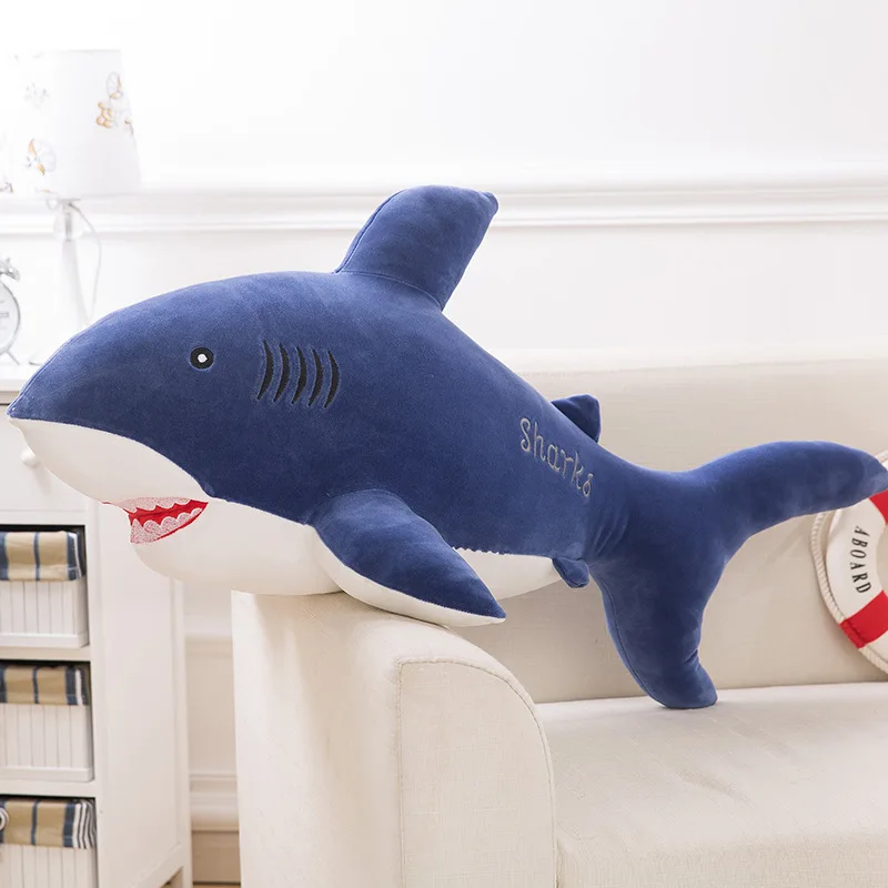 HaoKu Shark Cushion/Pillow Plush Animals Dolls Stuffed Toys for children interesting birthday gift Hobbies kids toy | Игрушки и хобби