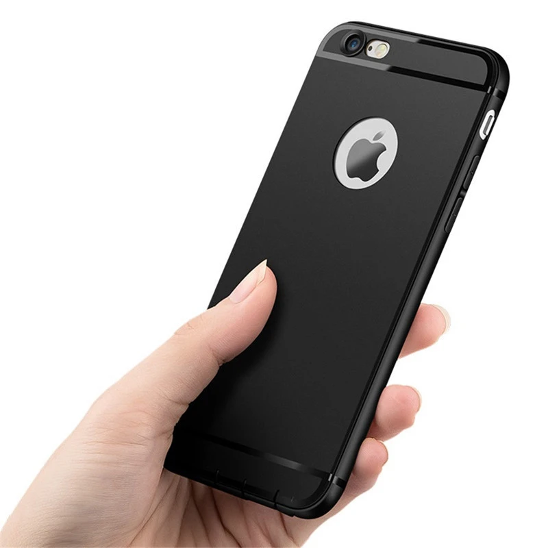 Матовый мягкий чехол TPU для iPhone 6 6S 7 Plus роскошные дешевые Ультратонкий