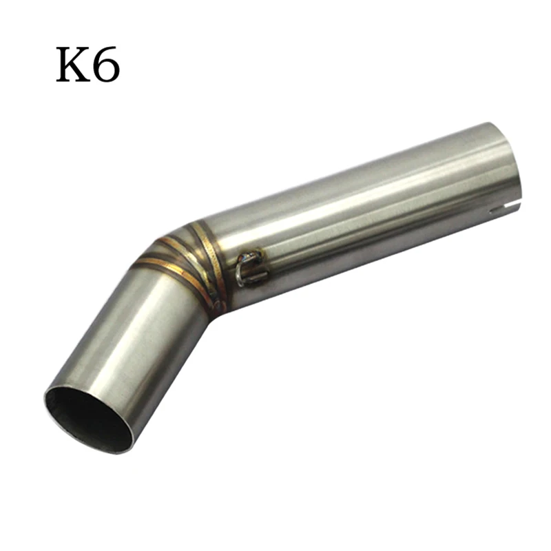 TKOSM K7 GSXR600 750 GSXR700 GSXR750 глушитель выхлопных газов средняя звеньевая труба полная