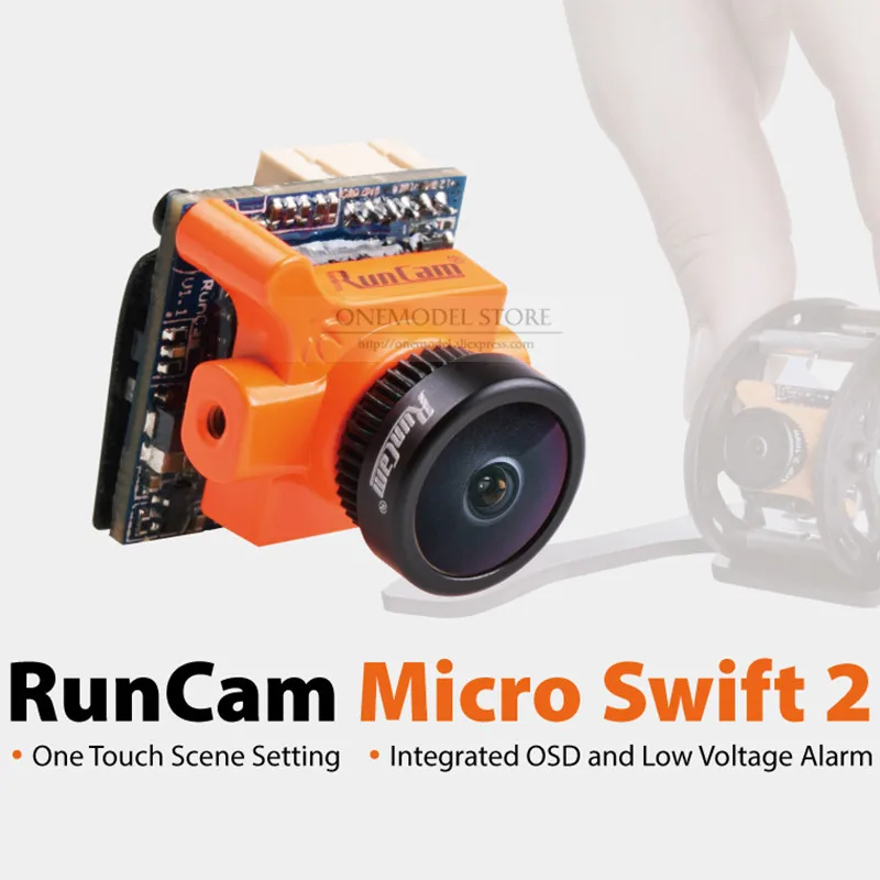 Новое поступление RunCam Micro Swift 2 FPV камера 1 мм/2 3 мм объектив передатчик VTX Cam комбо