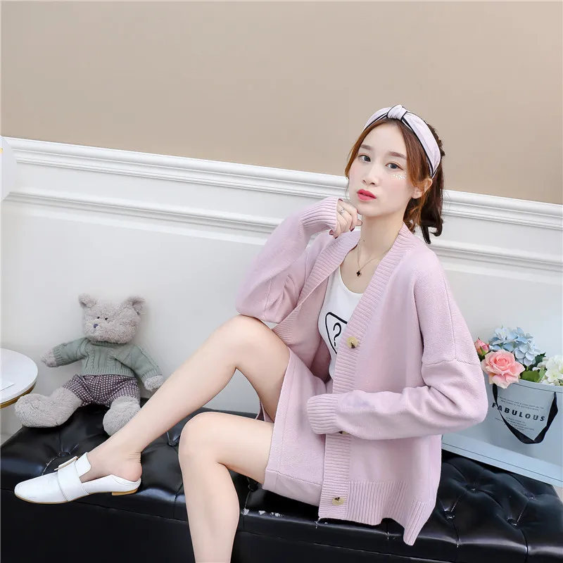 Женское трикотажное пальто свободное из модала и флиса с кружевом новый рисунок