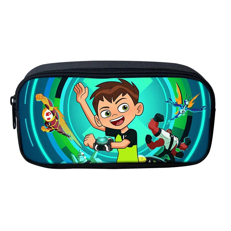 As Picture Тикин Повседневный школьный рюкзак Ben 10 для игр Детский Школьный набор для мальчиков и девочек большой вместительный Ранец детский рюкзак Mochila Escolar - Цвет: As Picture