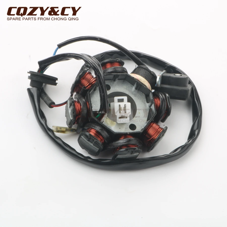 Катушка зажигания для скутера 8 катушек GY6 50cc 139QMA 139QMB 4 тактный|Зажигание
