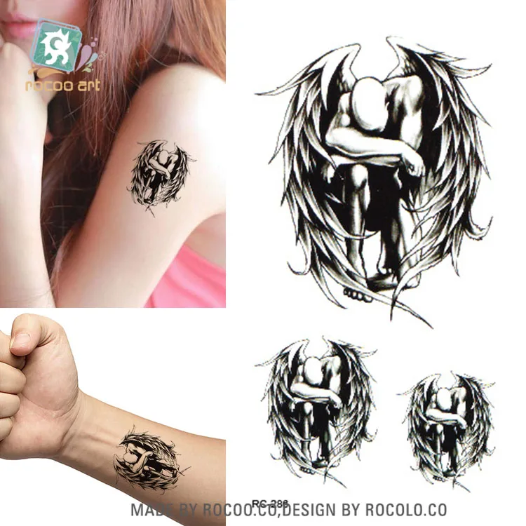 10 шт рукава татуировки водонепроницаемые временные наклейки Татуировки золотые