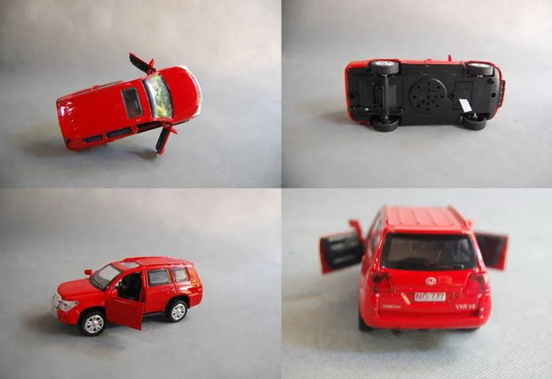 1:32 Модели автомобилей из сплава высокая симуляция внедорожника Toyota