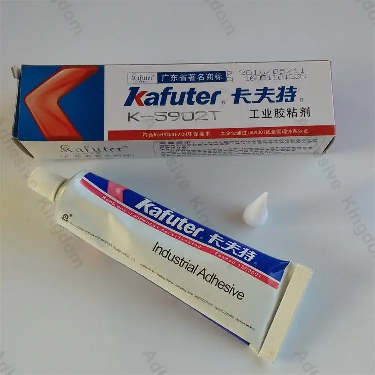 Kafuter 100 г K 5902T прозрачный силиконовый герметик промышленные клеи