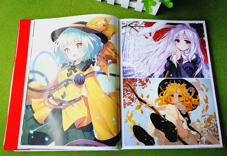 Проект Touhou артбук рейму хакури Мариса Кирисаме ФАНАРТ каталог брошюра