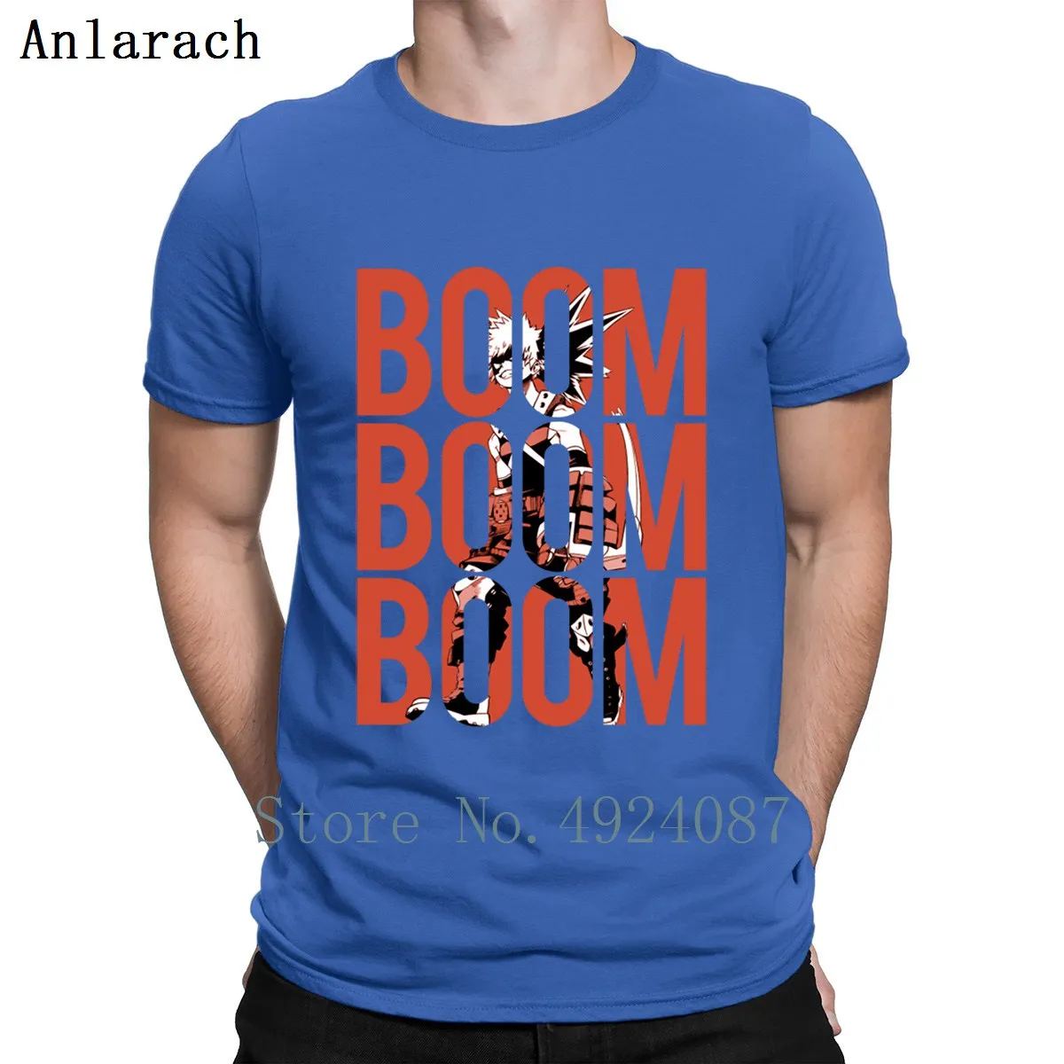 Футболка Boom Bakugou Katsuki сайты весенняя одежда мужские топы футболка хлопковая