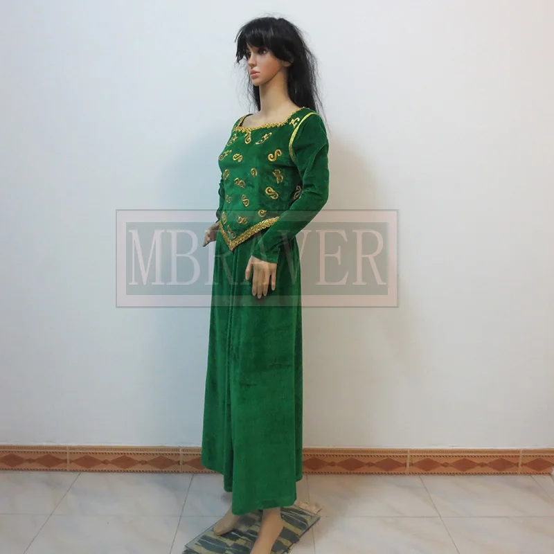 Индивидуальный заказ Шрек принцесса платье Фионы костюм для косплея аниме детей