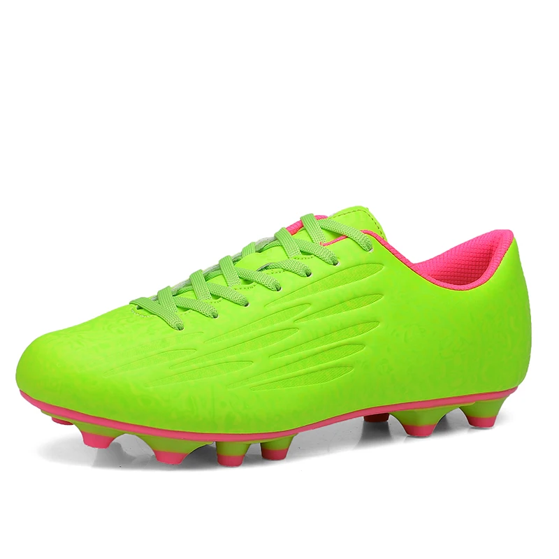 2016 мужчины футбол обувь сапоги с шипами синий/orange/зеленый бутсы тренеры