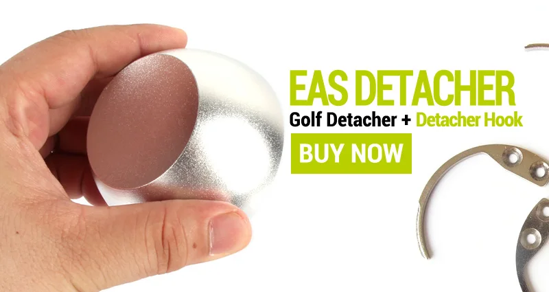 Detacher Крюк Ключ Detacher Security Tag Remover используется для EAS Жесткий бирка ручной удобство Портативный мини один