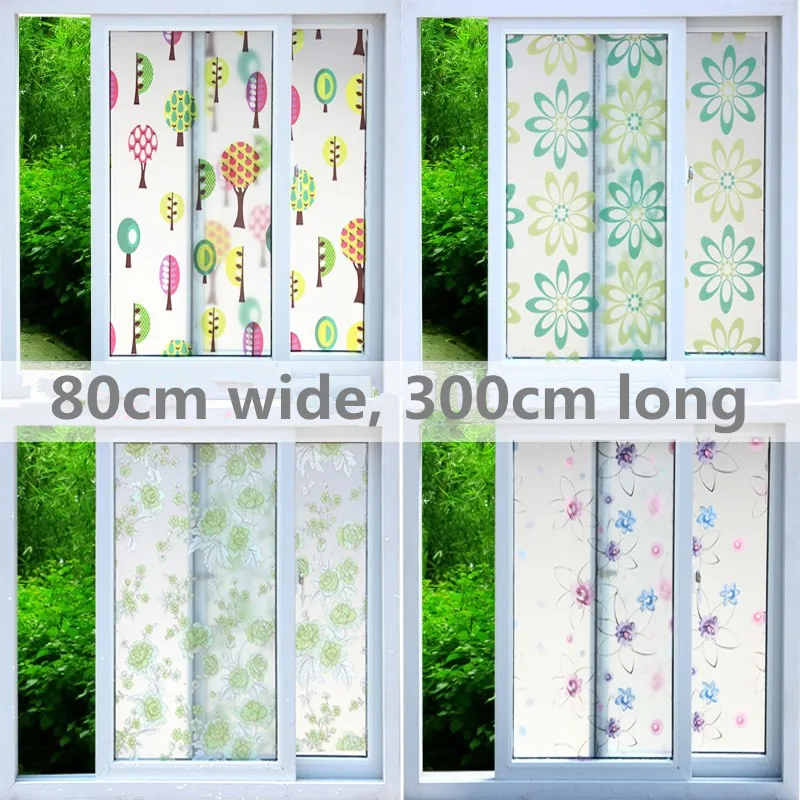 Funlife 80*200 см наклейка на окна ванной комнаты затенение для спальни небольшой