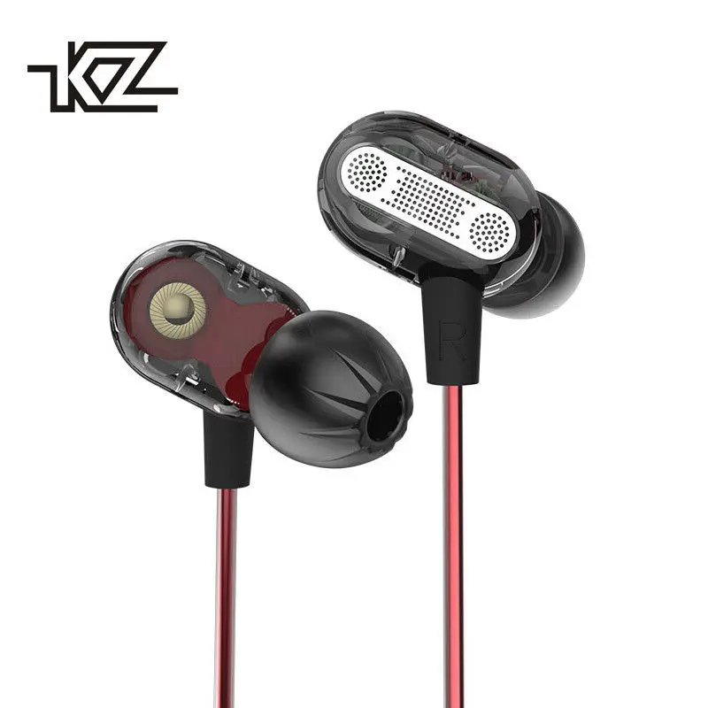 KZ ZSE наушники с динамическим драйвером спортивные в ухо Hifi музыкальные