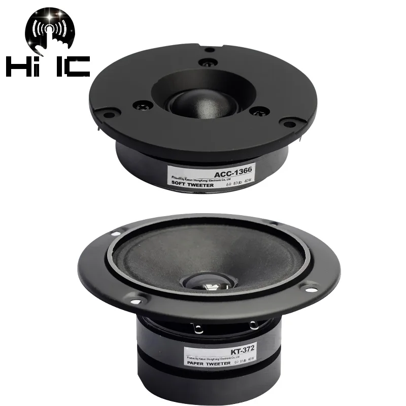 1 шт. 3 дюймовый Hi Fi аудио динамик динамики Громкая акустическая система ВЧ 40 Вт