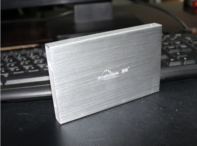 2," SATA USB 2,0 футляр для внешнего накопителя hdd caddy универсальный hdd коробка четыре цвета высокоскоростной жесткий диск, SSD, корпус алюминиевый sata для usb hdd 2,5