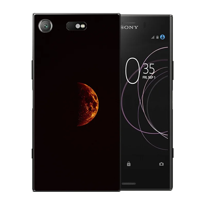 Для Sony Xperia XZ1 Compact чехол для телефона силиконовый космический мир шаблон задняя