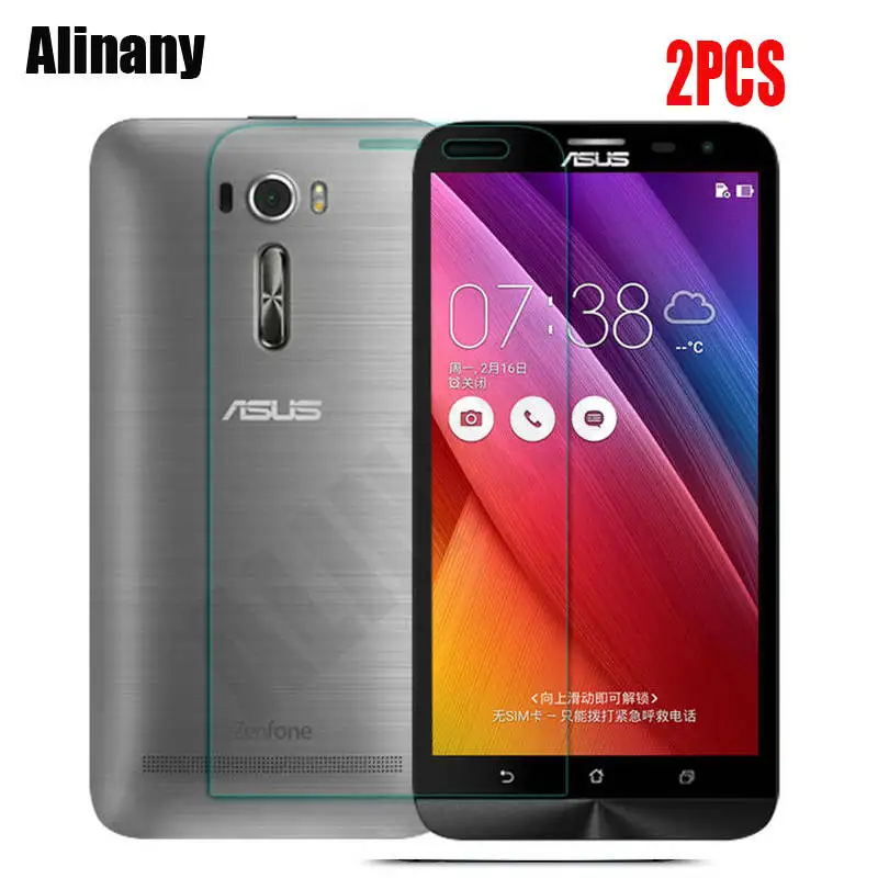 2pc Tempered Glass Asus Zenfone 2 Laser ZE601KL Screen Protector Z011D ZE 601KL | Мобильные телефоны и аксессуары