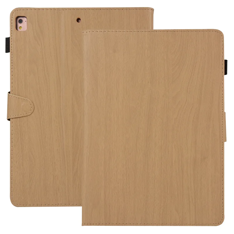 Чехол Fanshu с текстурой древесины для Apple iPad 2018 2017 Mini 4 7 9 дюйма откидная подставка