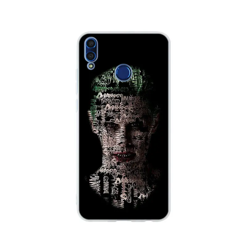 pattern 05 Джокер и Харли Квинн силиконовый чехол для телефона huawei Honor 9 10 Lite 6X 7X 8X Max 7A 8A 8C 20 PLAY 9x - Цвет: pattern 05