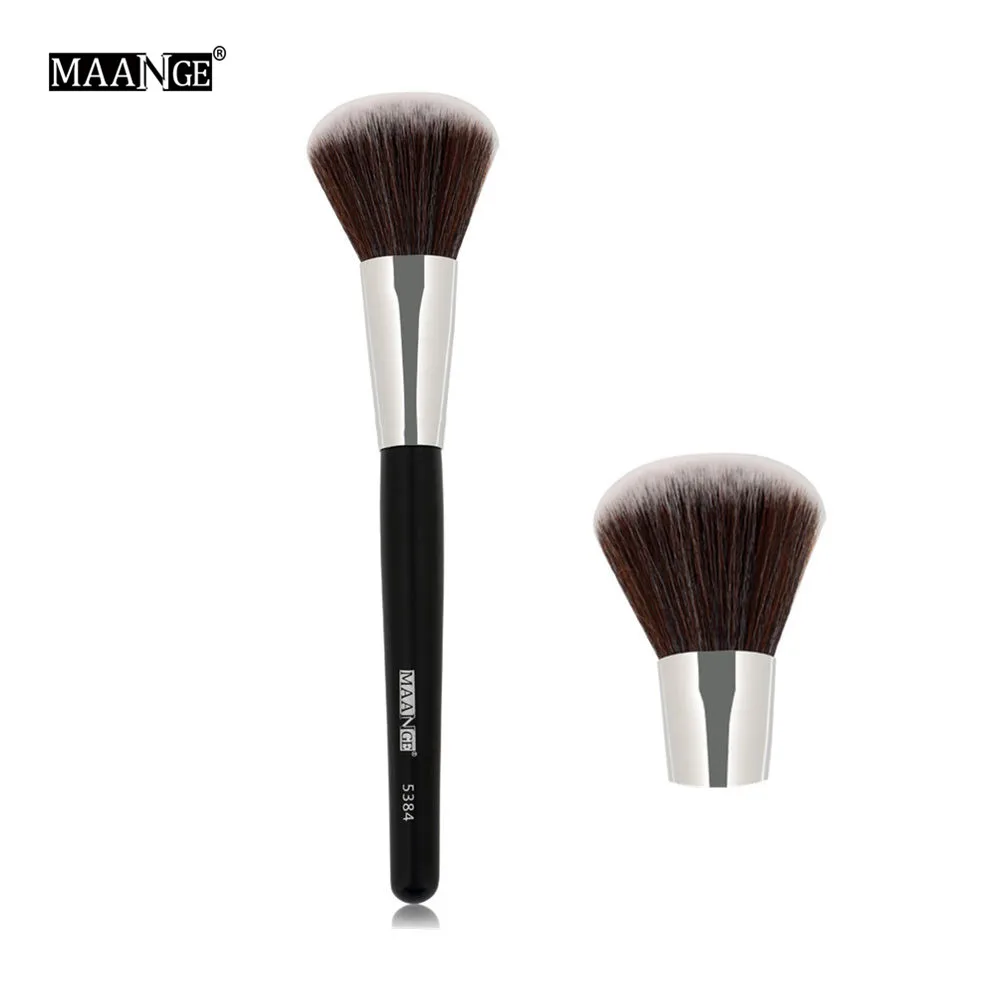 Горячая продажа 1 шт. Румяна с круглой головкой Кисть для макияжа контурная