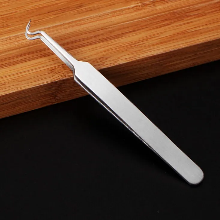 Hot Stainless Steel Blackhead Acne Blemish Pimple Extractor Remover Needle Bend Curved 50pcs/lot | Красота и здоровье