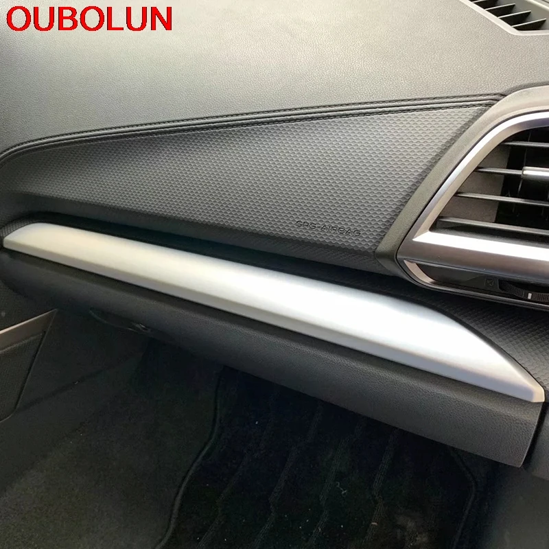 OUBOLUN для Subaru Forester SK 2018 2019 аксессуары интерьера Средний контрольный стикер