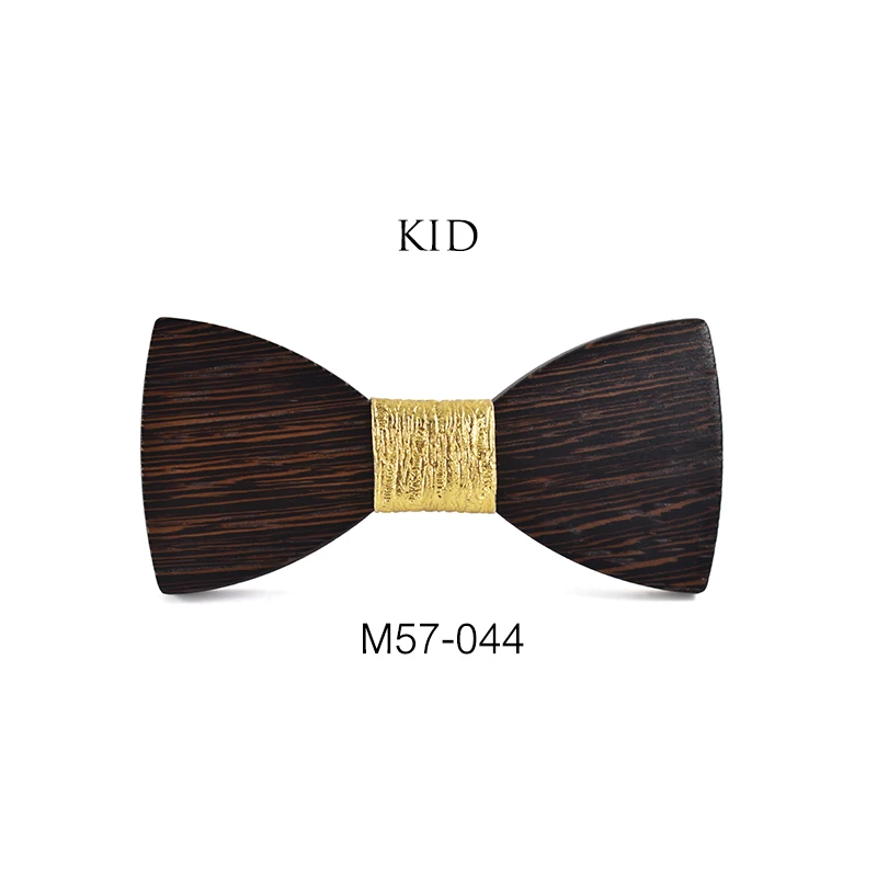 Дизайн, небольшие размеры Размеры мальчиков деревянный галстук-бабочка Галстуки для малышей и детей постарше Галстуки-бабочка галстук Gravata школьная сумка для детей студентов деревянный галстук - Цвет: J