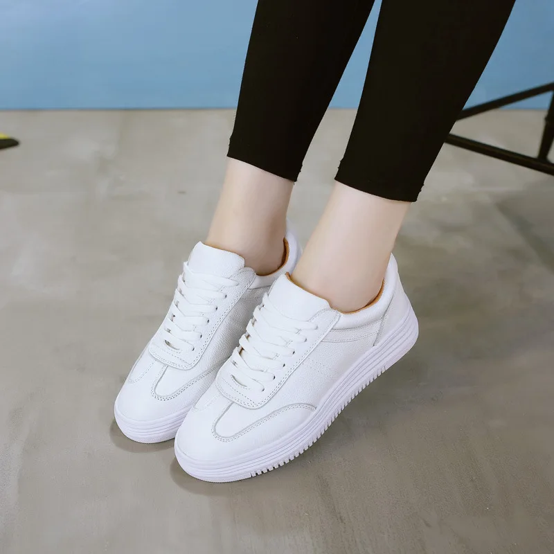 Весна Лоферы Для женщин плоская платформа Обувь 2017 круглый носок Кружево Up