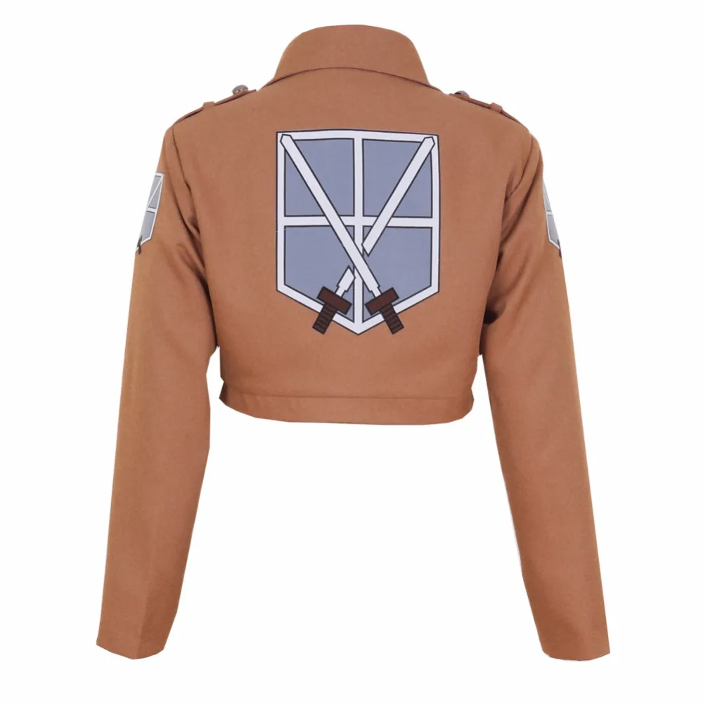 

Halloween Attack on Titan Shingeki no Kyojin Train Corps Jacket Eren Jaeger Cosplay Costume Game Anime Japanese