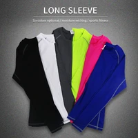 sports top for women long sleeve yoga shirt solid quick dry gym workout tops fitness running sportswear female yoga top