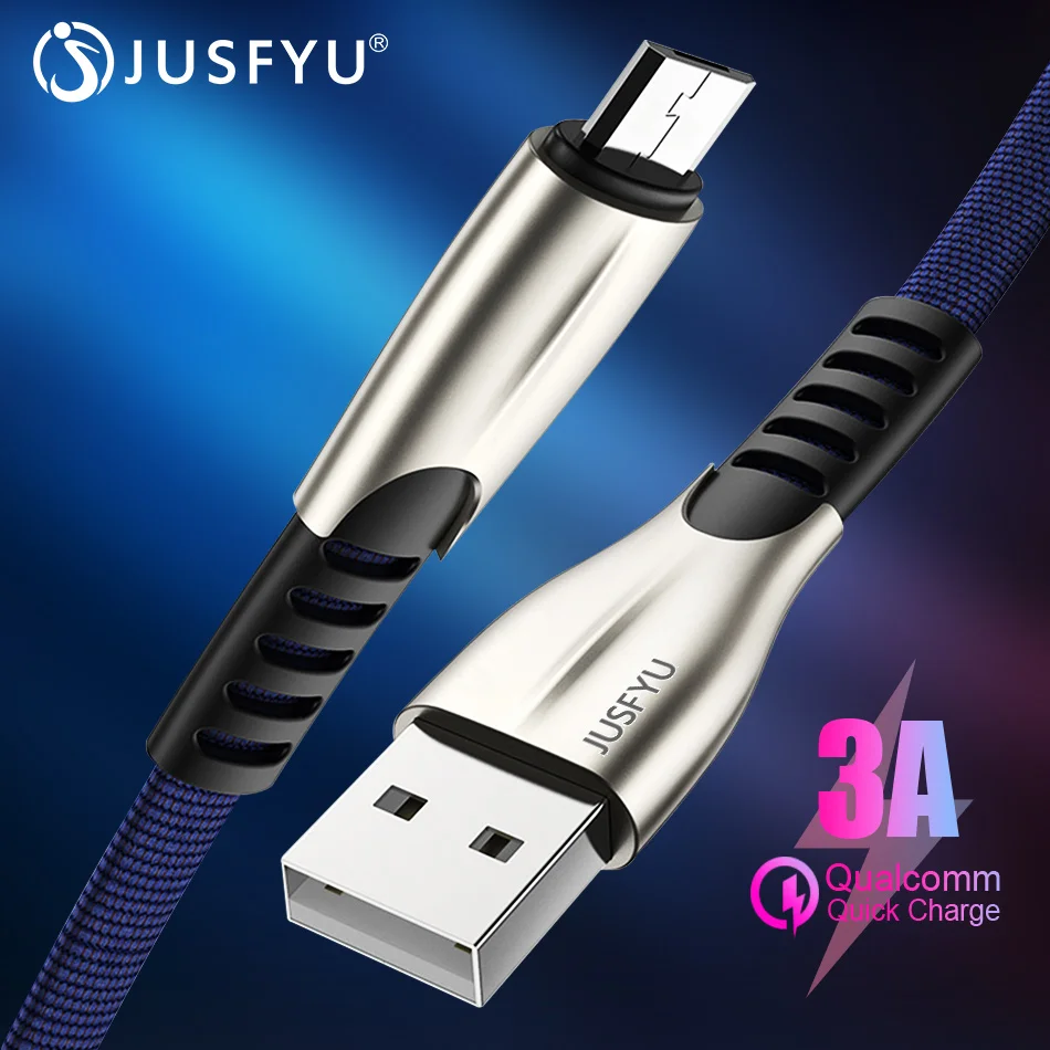 Кабель Micro USB 3 м 2 1 для Android кабель быстрой зарядки и синхронизации данных Samsung S7 S6