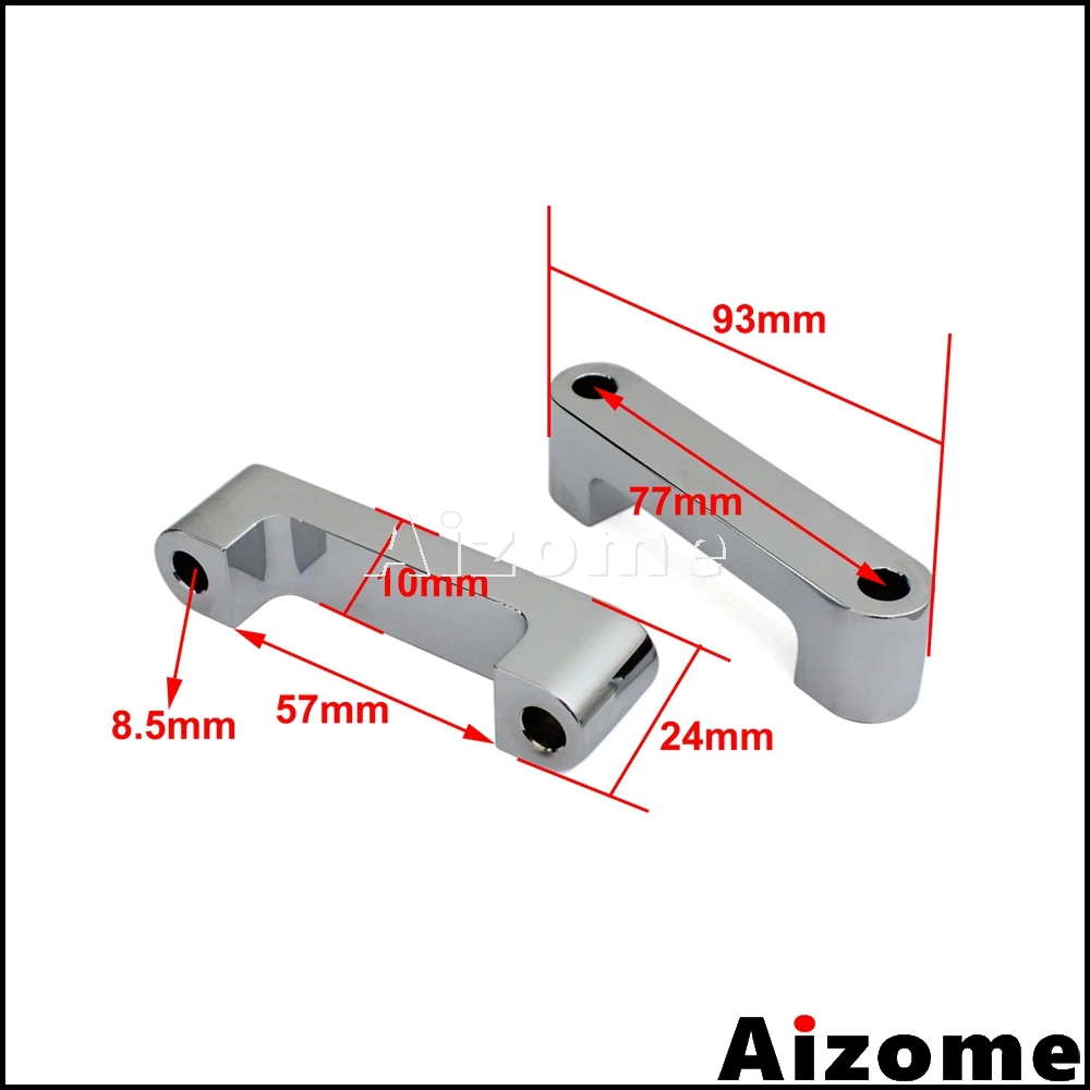 Мотоцикл 23 &quot26&quot переднее крыло кронштейн для Harley Road King Electra Glide FLTR FLHR FLHT 1996-2013 Street