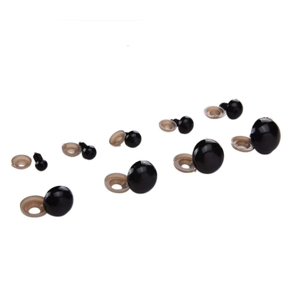 100 шт. пластиковые винтовые глаза сделай сам для Мишки Тедди куклы животных