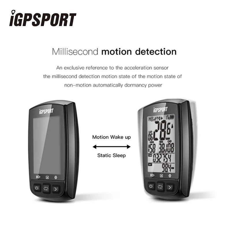 IGPSPORT IGS50E ANT + велосипедный компьютер спидометр секундомер IPX7 водонепроницаемый
