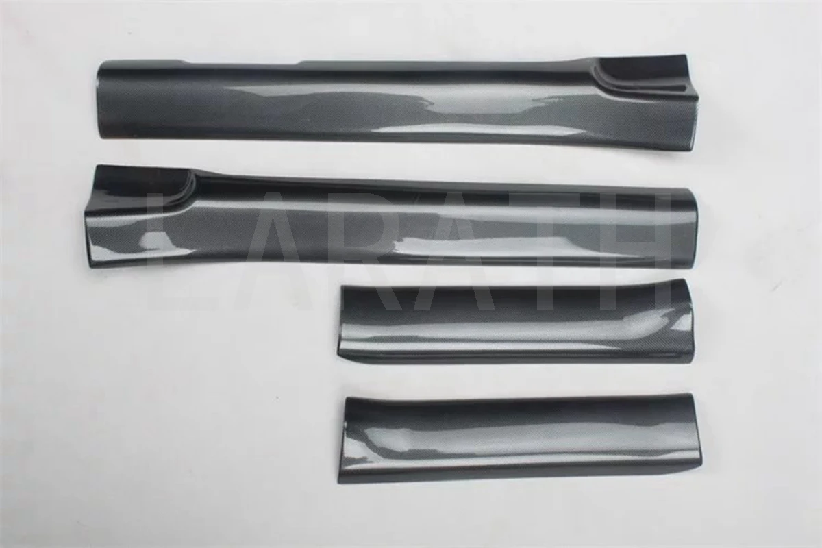 Для mitsubishi lancer 2010 2011 2012 углеродное волокно двери Sil накладка накладки на пороги Добро пожаловать педали 4 шт