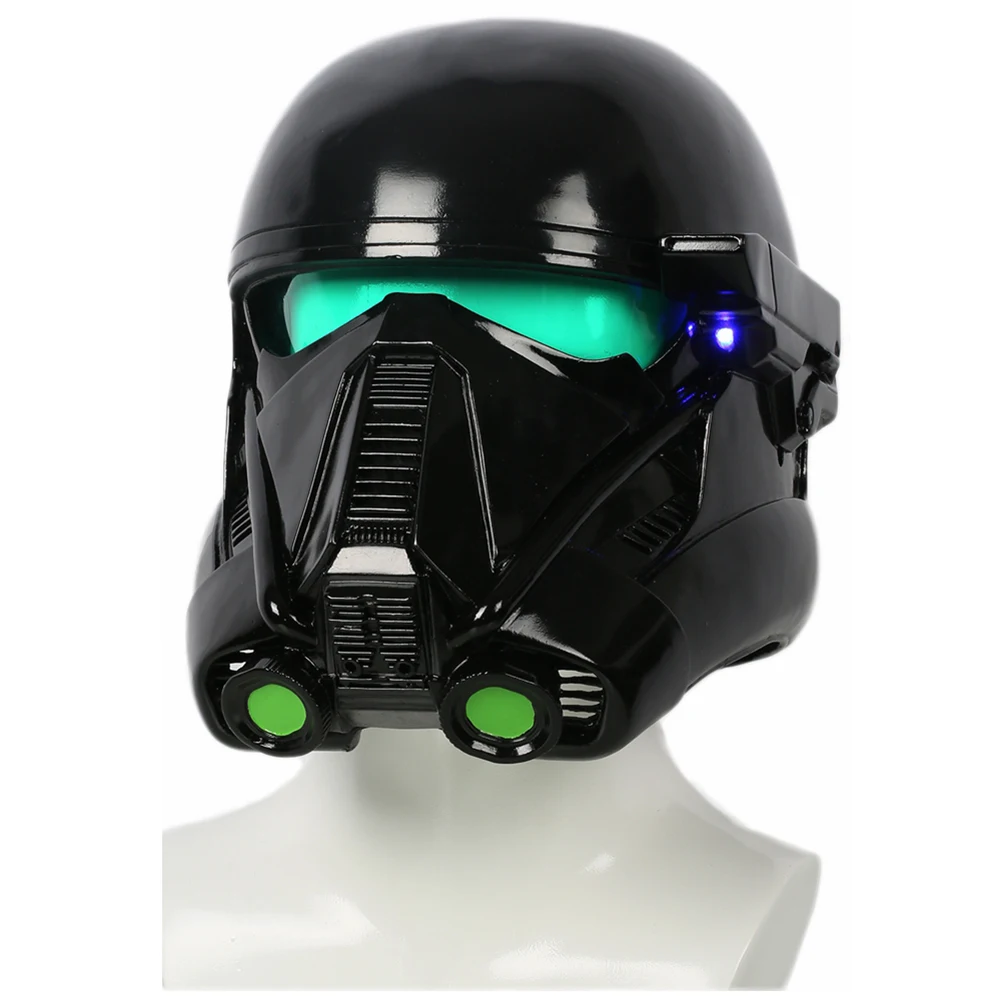 XCOSER Косплей из фильма шлем Rogue One Death Troopers шлем Черная смола Полная Голова маска Хэллоуин косплей реквизит шлемы