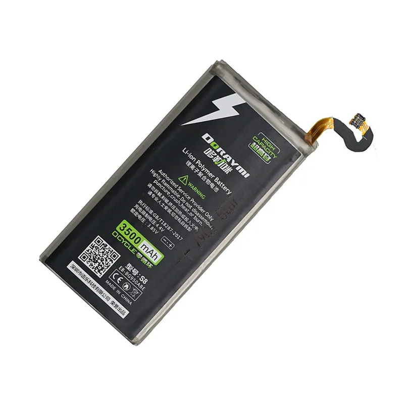 DORAYMI запасная батарея EB-BG950ABE 3500 мАч для samsung GALAXY S8 SM-G9508 G9508 G9500 G950U телефона литий-полимерная батарея