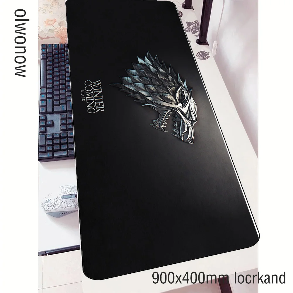 Коврик для мыши "Игра престолов", 900x400 мм, коврик для мыши, notbook, компьютерный коврик для мыши, игровой коврик для мыши, геймерская клавиатура, коврики для мыши