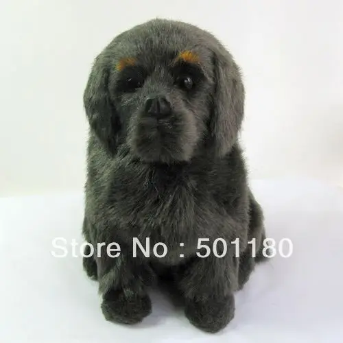 

free shipping gift animal lovely dog figuirne for gift