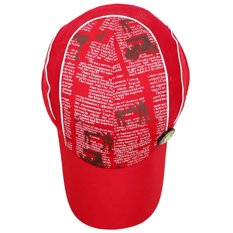 Бейсболка для мальчиков и девочек Snapback летняя кепка в стиле хип хоп детей