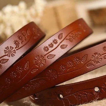 Модные тонкие ремни из натуральной кожи с пряжкой для женщин; ; Cintos Cinturon