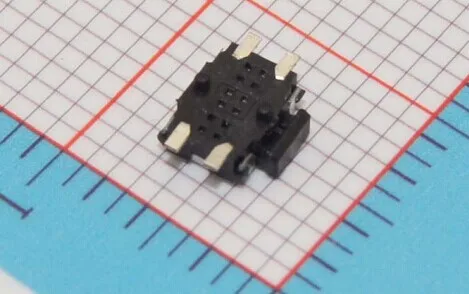 Маленькая партия (100 шт./лот) SMD Микро Кнопочный тактильный Такт Электронный