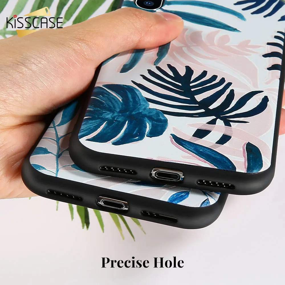 Чехол для телефона KISSCASE Mountain с узором iPhone 7 Plus X XR XS MAX мягкие чехлы из ТПУ 8 6 6S